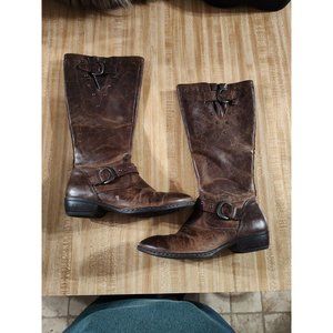 Boc Brown Riding Boots Size 8m/W